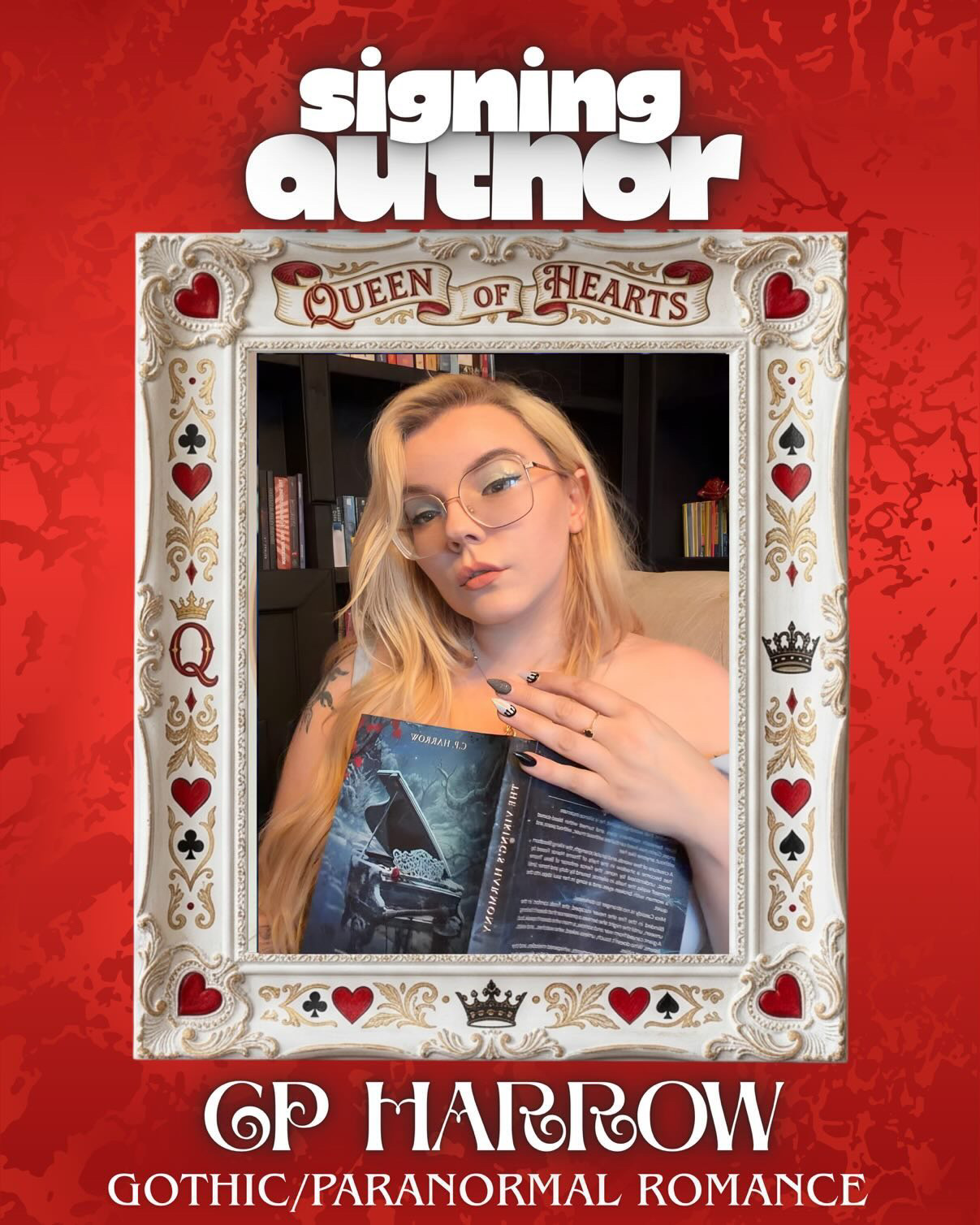 C.P. Harlow, 2027 New England Book Ball author