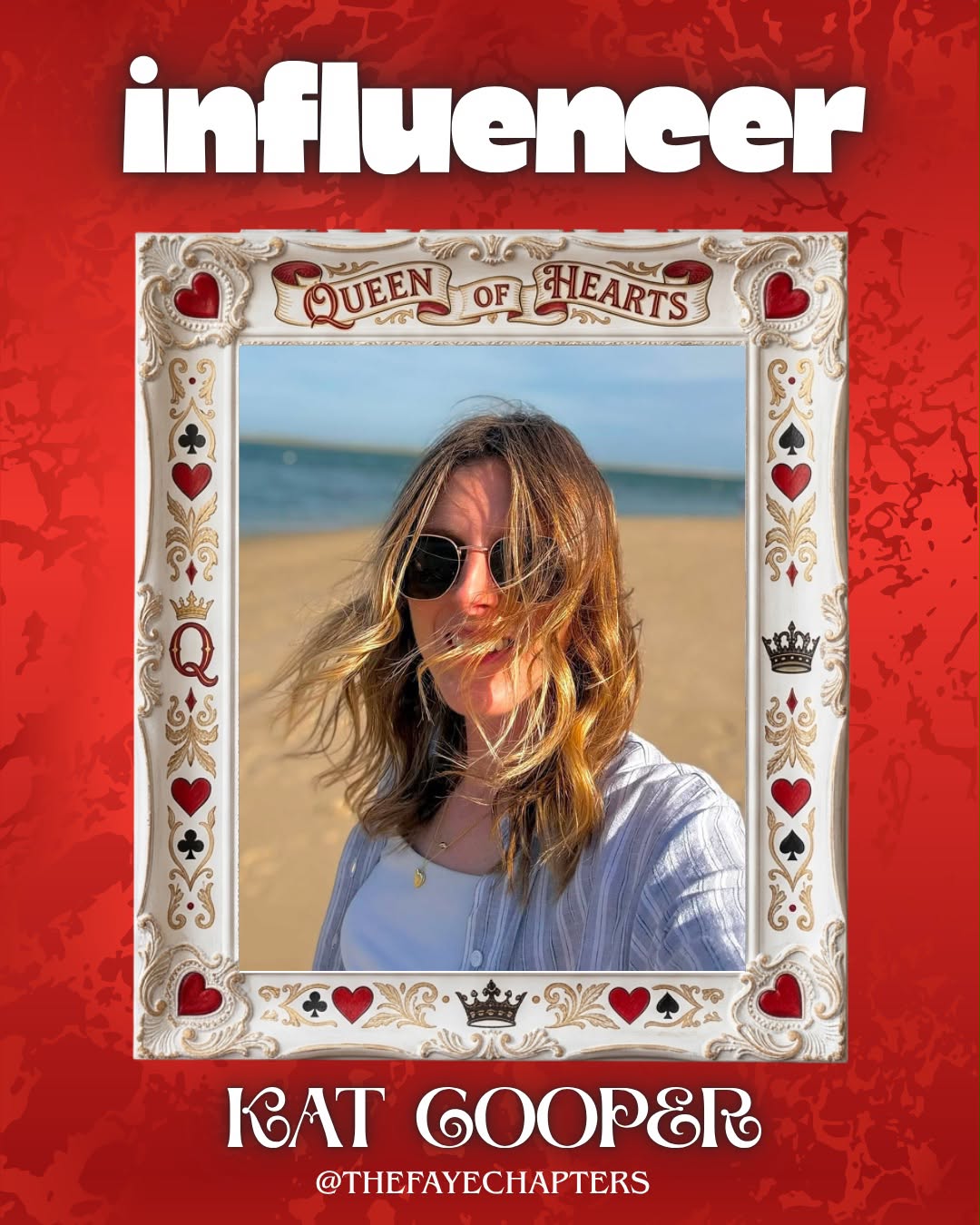 Kat Cooper, 2027 New England Book Ball influencer