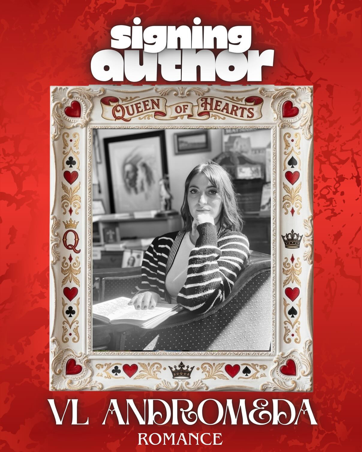 VL Andromeda, 2027 New England Book Ball author